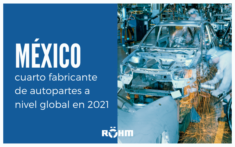 México, cuarto productor de autopartes; supera a Alemania