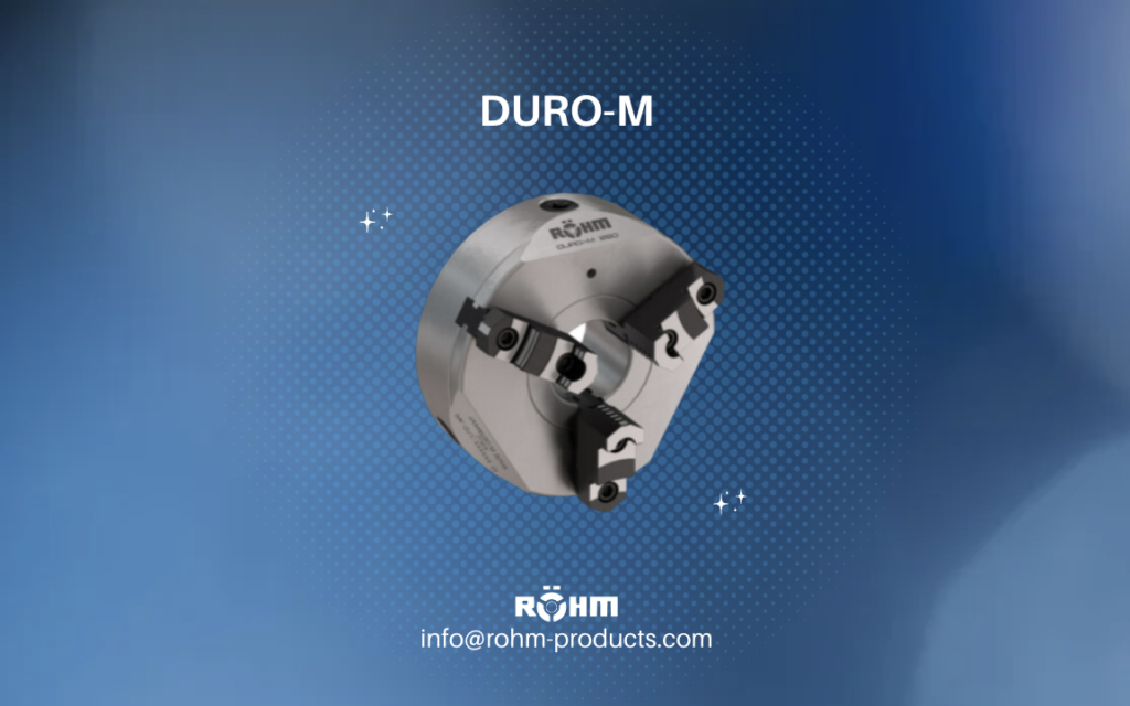 Duro-M: Un chuck de torno con alta transmisión de potencia